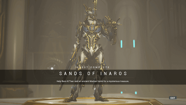 Sands of Inaros Quest